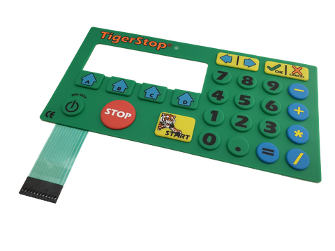 CON5KPM - TigerStop Keypad Membrane